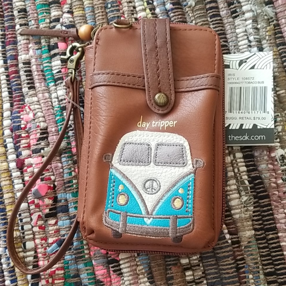 The Sak 3 in 1 wristlet, wallet,crossbody